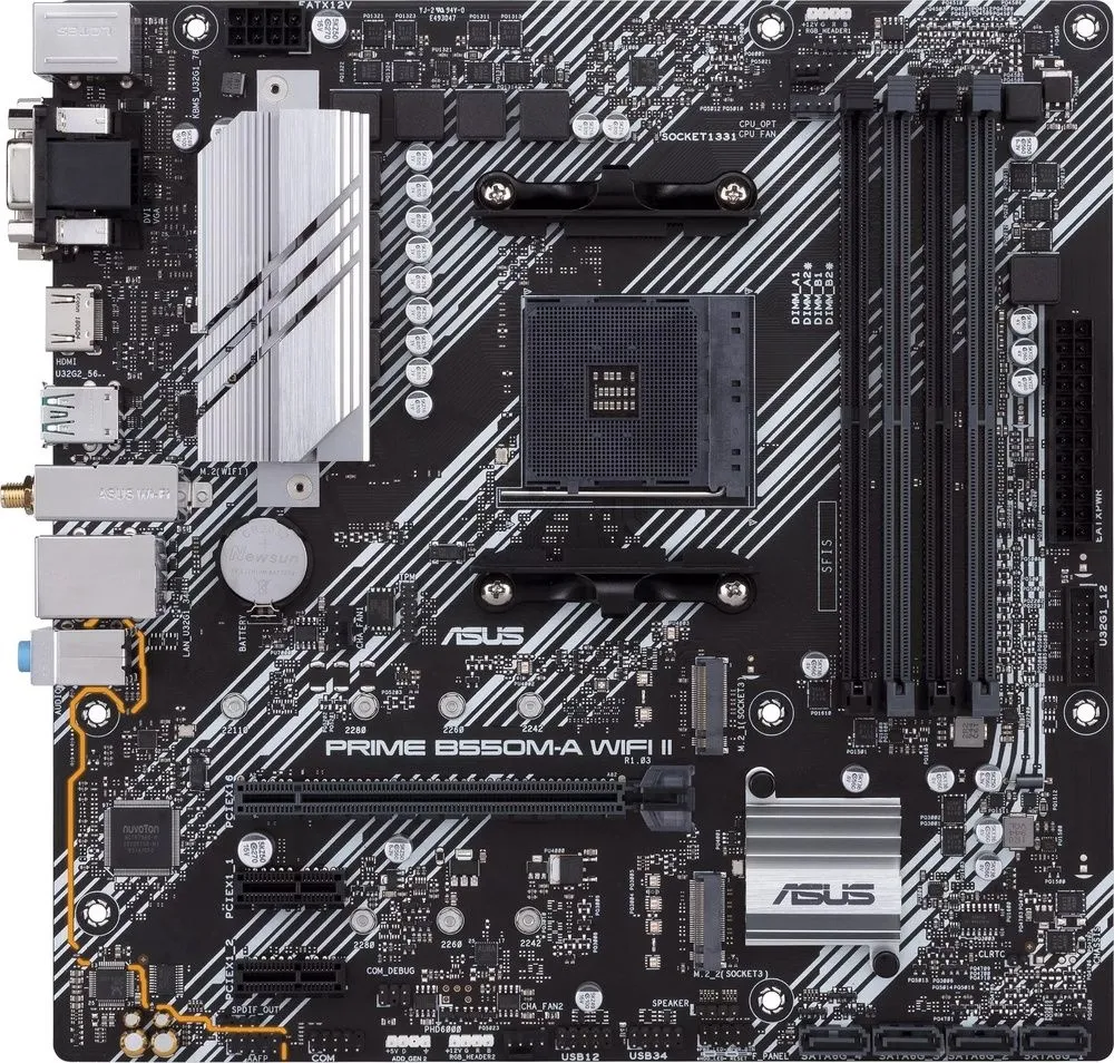 לוח אם Asus PRIME B550M-A WIFI II Micro-ATX