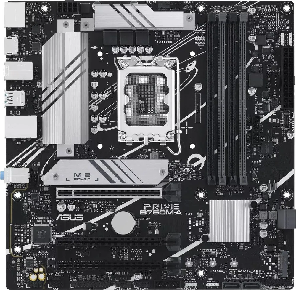 לוח אם Asus PRIME B760M-A-CSM Micro-ATX