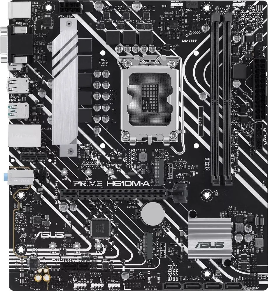 לוח אם Asus PRIME H610M-A-CSM Micro-ATX