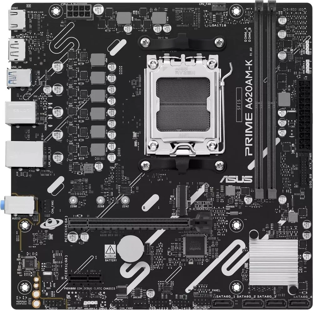 לוח אם Asus PRIME A620AM-K Micro-ATX