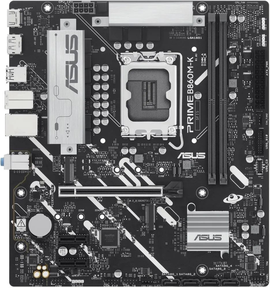 לוח אם Asus PRIME B860M-K Micro-ATX