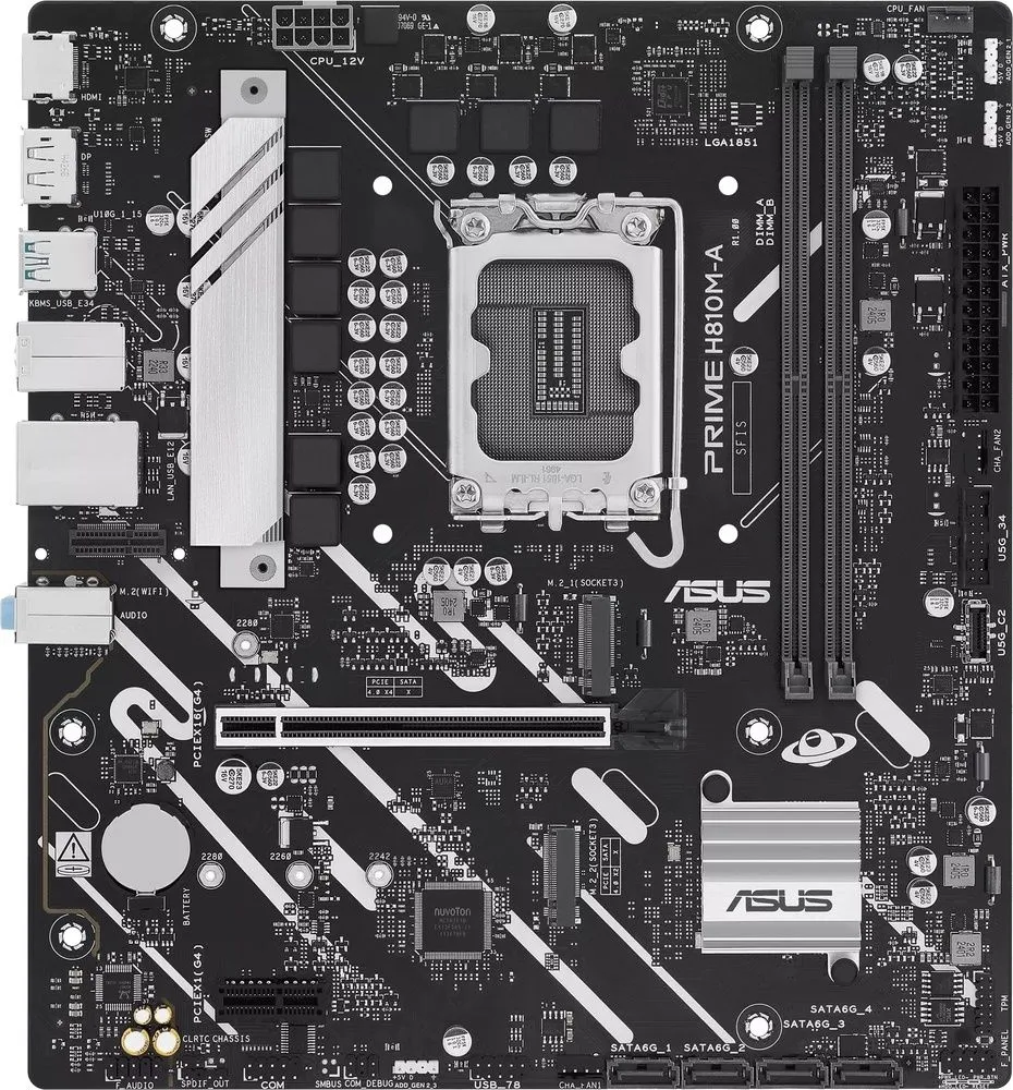 לוח אם Asus PRIME H810M-A-CSM Micro-ATX