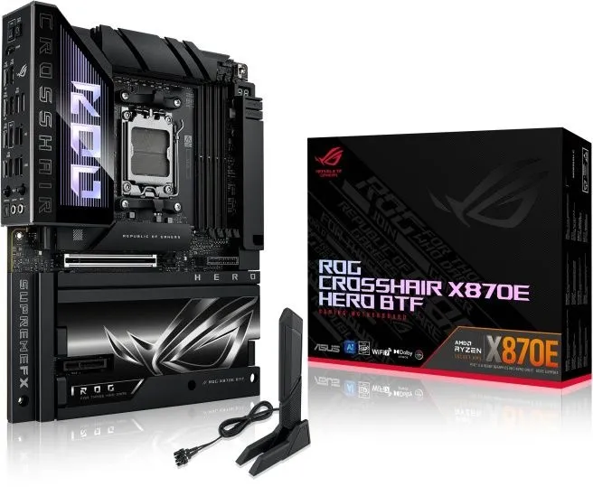 לוח אם Asus ROG CROSSHAIR X870E HERO BTF ATX