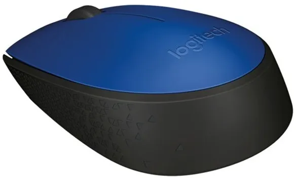 עכבר אלחוטי בצבע שחור – כחול Logitech M171