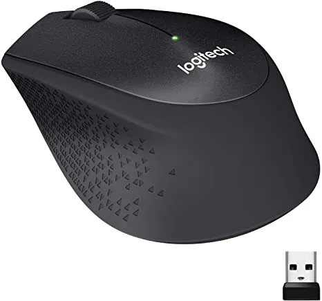 עכבר אלחוטי בצבע שחור Logitech M330