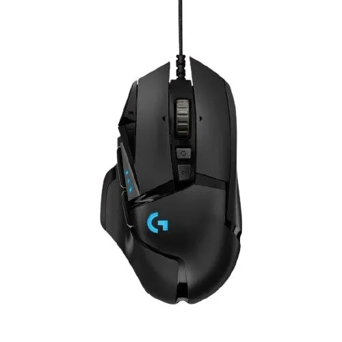 עכבר גיימינג חוטי Logitech G502 Hero צבע שחור