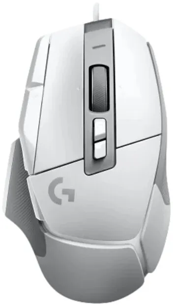 עכבר גיימינג חוטי Logitech G502 X צבע לבן