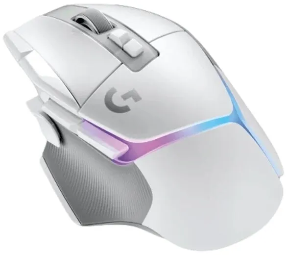 עכבר גיימינג אלחוטי Logitech G502 X Plus צבע לבן