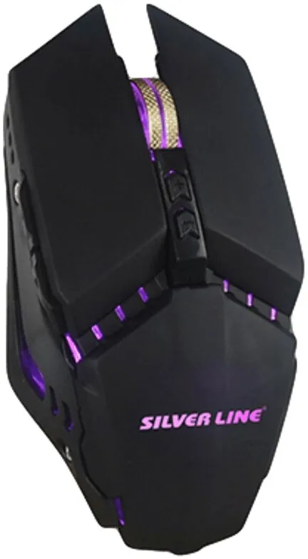 עכבר גיימינג אופטי Scorpius By Silver Line Wired RGB USB GM804