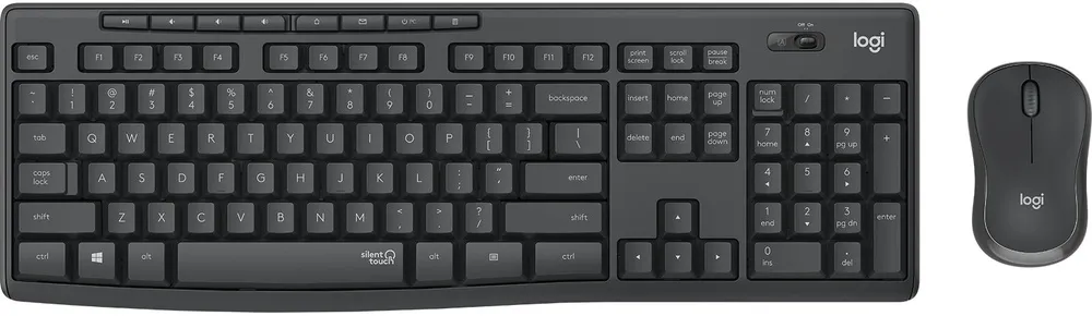 סט עכבר ומקלדת אלחוטית עברית Logitech MK295