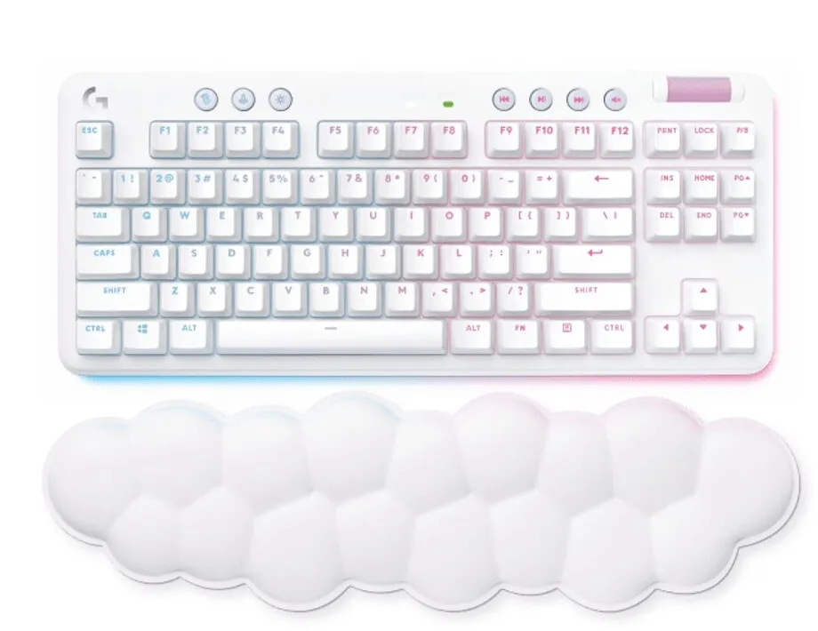 מקלדת אלחוטית Logitech G715 Tenkeyless צבע לבן
