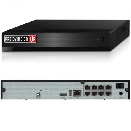 מערכת הקלטה ProVision NVR5-8200PX עם אחסון 1TB