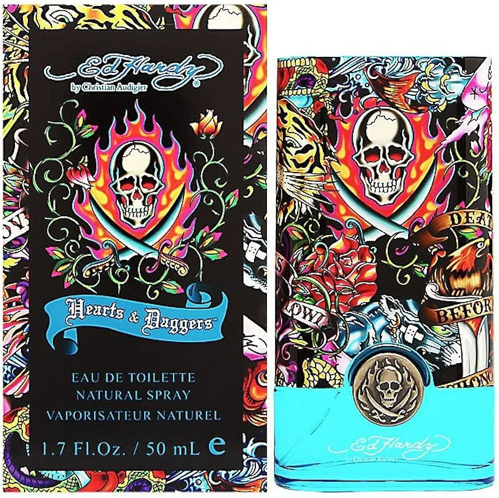 בושם לגבר Christian Audigier Ed Hardy Hearts and Daggers E.D.T 100ml