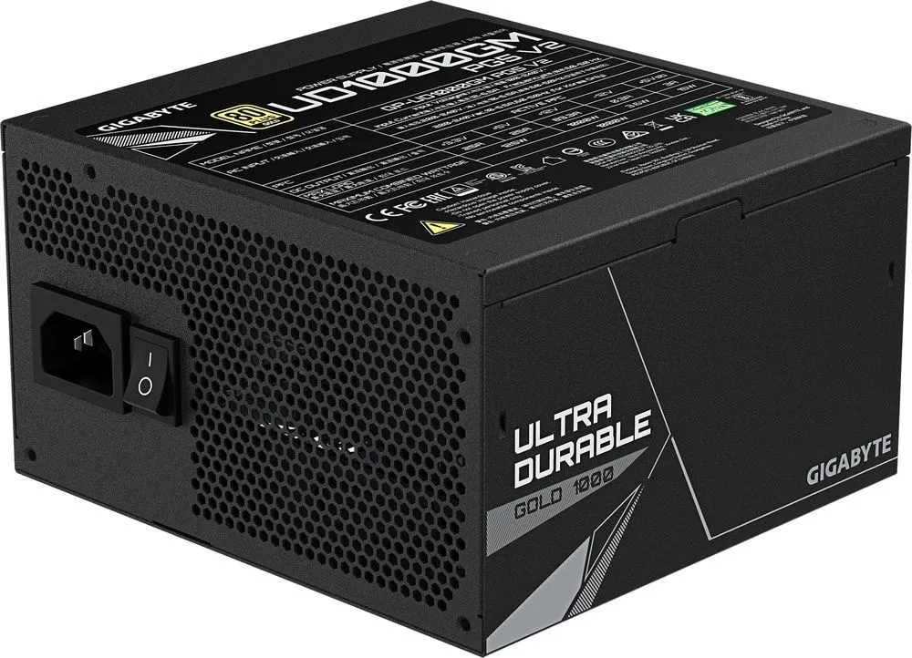ספק כוח Gigabyte UD1000GM PG5 1000W 80 Plus Gold