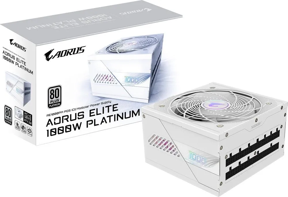 ספק כוח Gigabyte AE1000PM PG5 V2 ICE 1000W 80 Plus Platinum