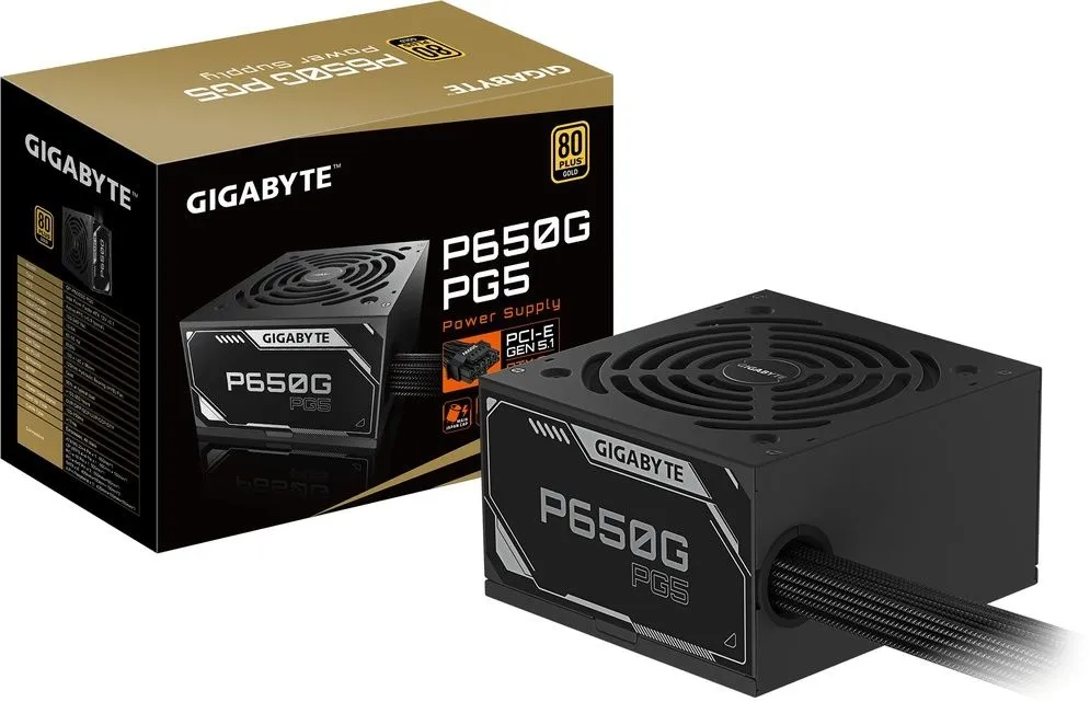 ספק כוח Gigabyte P650G 650W 80 Plus Gold