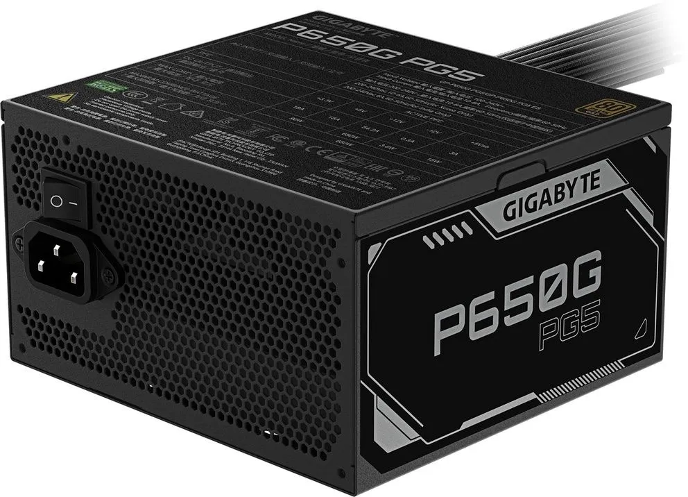 ספק כוח Gigabyte P650G 650W 80 Plus Gold
