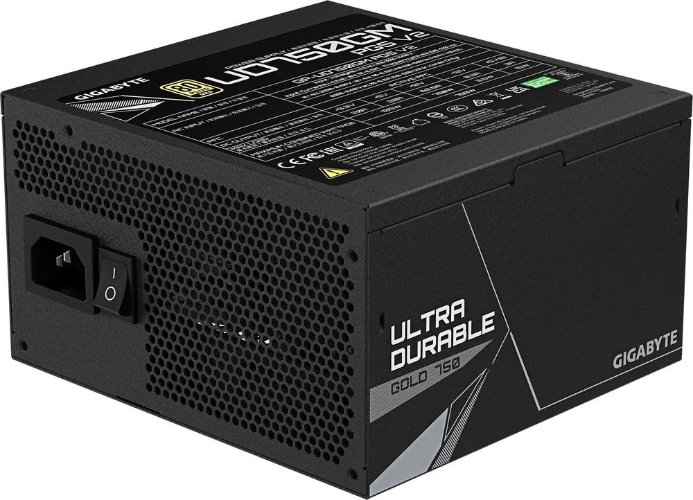 ספק כוח Gigabyte UD750M PG5 V2 750W 80 Plus Gold