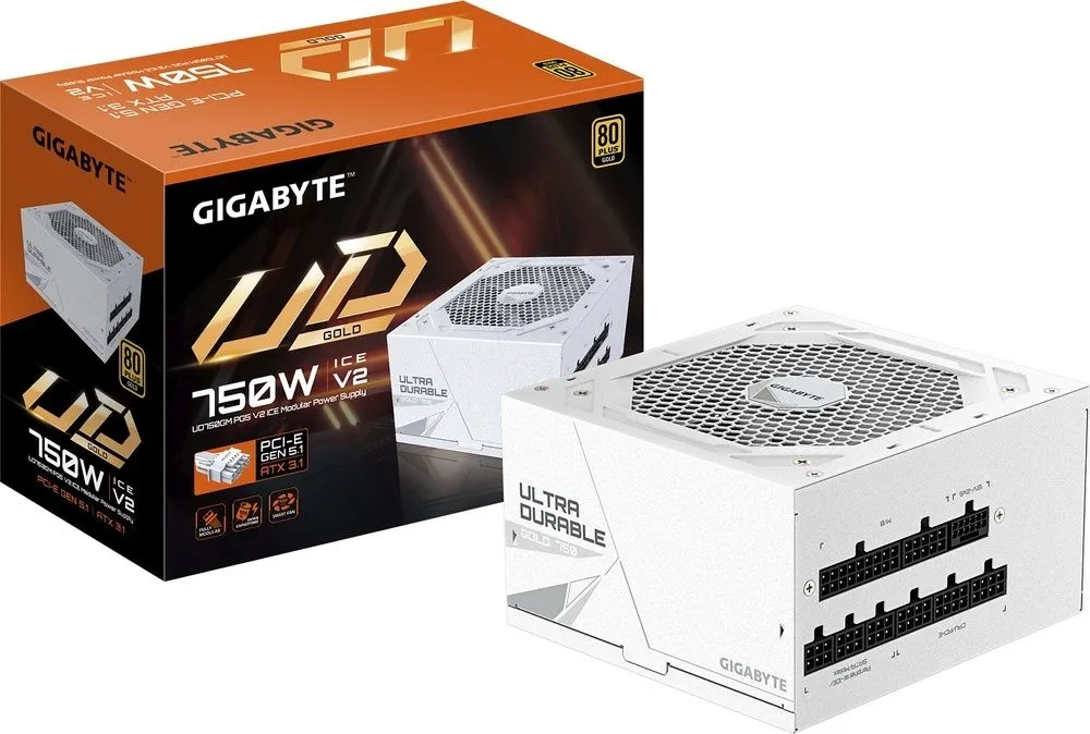 ספק כוח Gigabyte UD750M PG5 V2 750W 80 Plus Gold