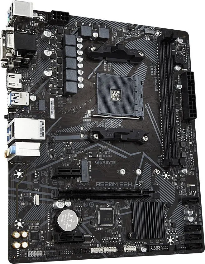לוח אם Gigabyte A520M S2H 1.3 Micro-ATX