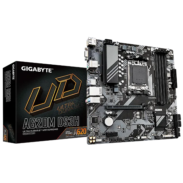לוח אם Gigabyte A620M DS3H Micro-ATX AM5 DDR5