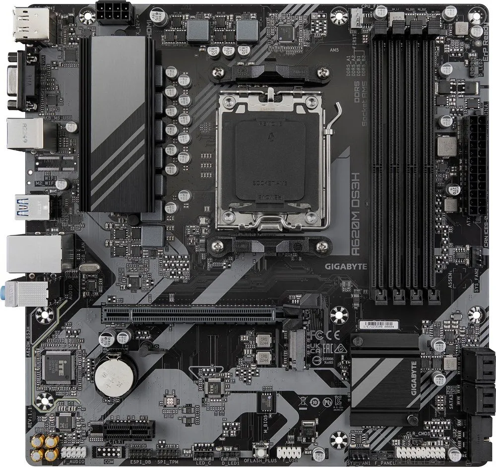 לוח אם Gigabyte A620M DS3H 1.1 Micro-ATX