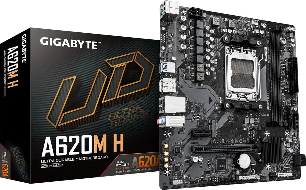 לוח אם Gigabyte A620M H 2.2 Micro-ATX