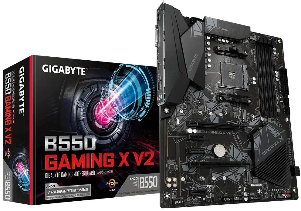 לוח אם Gigabyte B550 GAMING X ATX AM4 DDR4