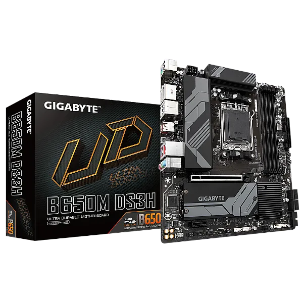 לוח אם Gigabyte B650M DS3H 1.3 Micro-ATX AM5 DDR5