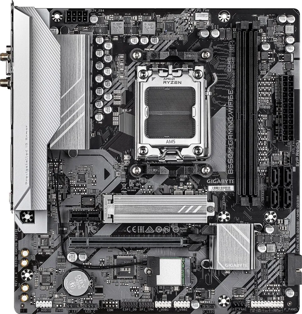 לוח אם Gigabyte B650M GAMING WIFI6E 1.4 Micro-ATX