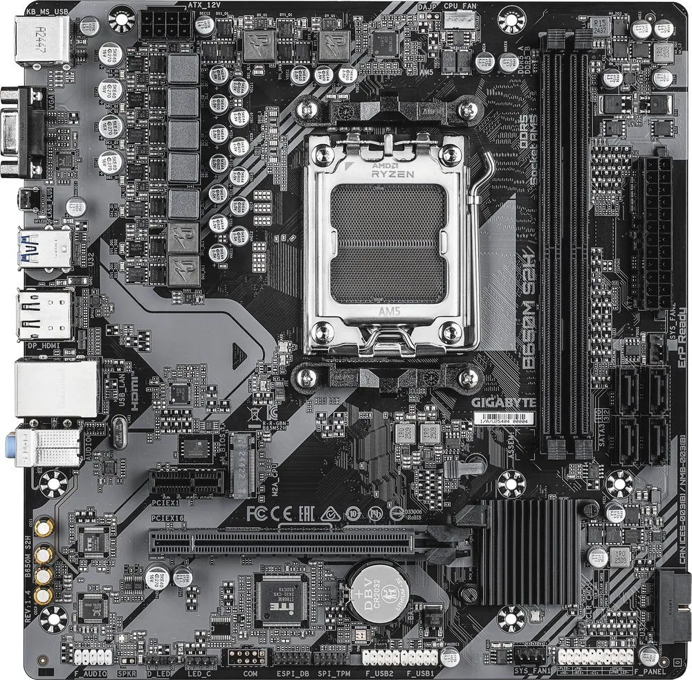 לוח אם Gigabyte B650M S2H 1.4 Micro-ATX