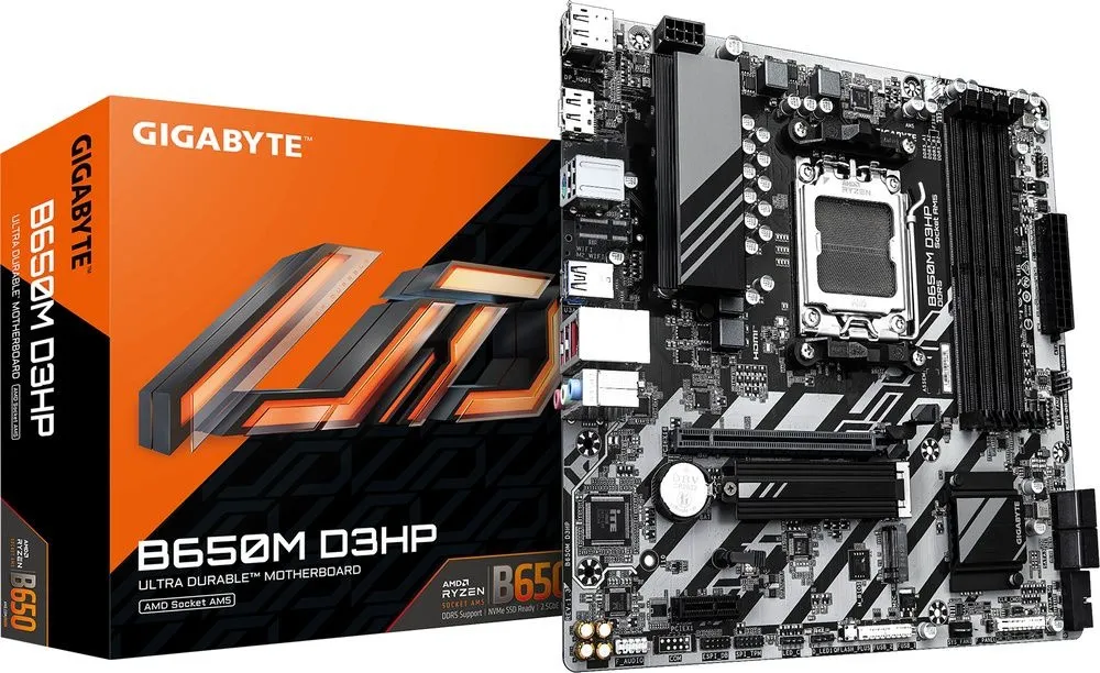לוח אם Gigabyte B650M D3HP 1.3 Micro-ATX