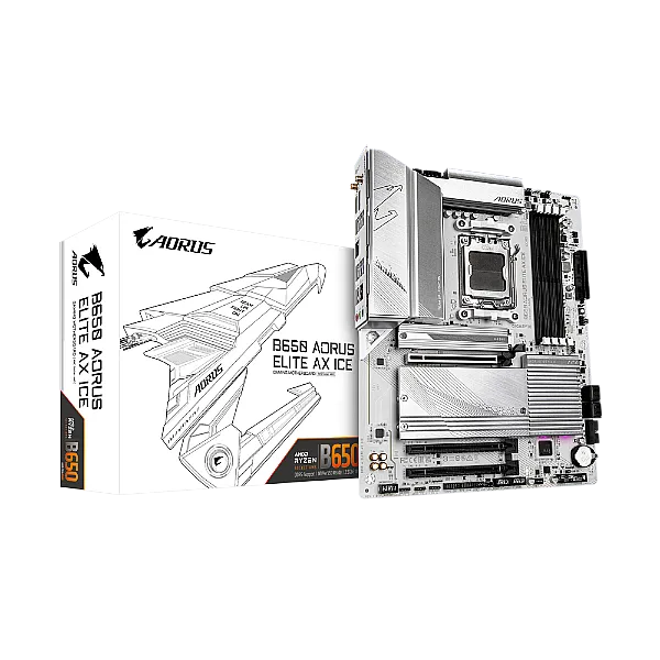 לוח אם Gigabyte B650 A Elite AX ICE ATX AM5 DDR5