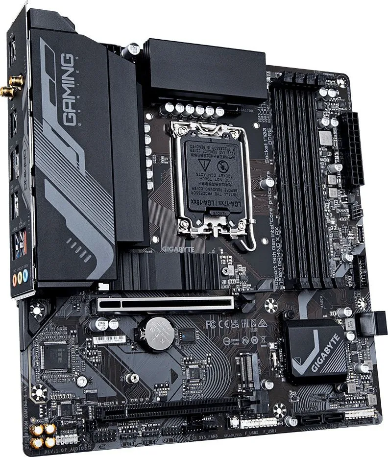 לוח אם Gigabyte B760M GAMING X AX 1.2 Micro-ATX