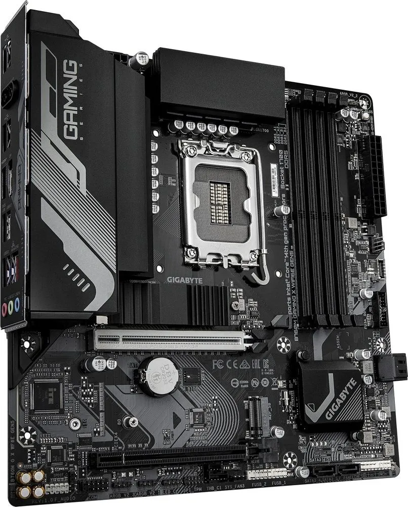 לוח אם Gigabyte B760M G X WF6E Gen 5 Micro-ATX LGA 1700