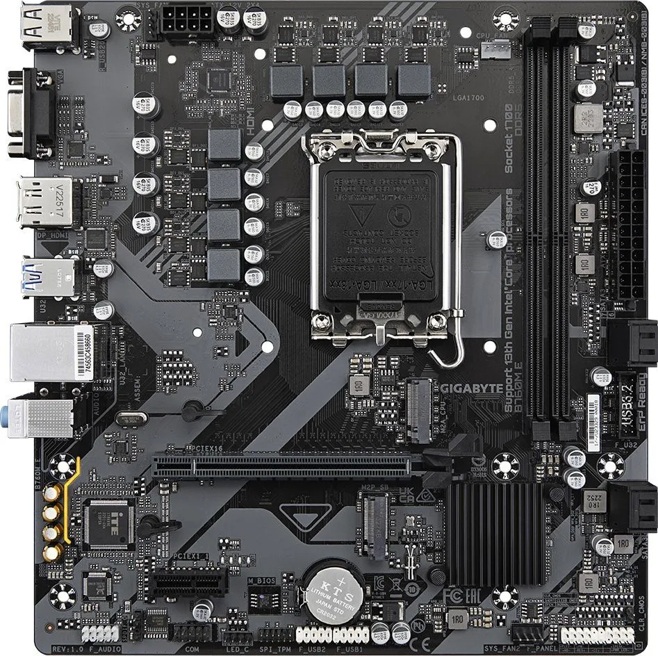לוח אם Gigabyte B760M E Micro-ATX