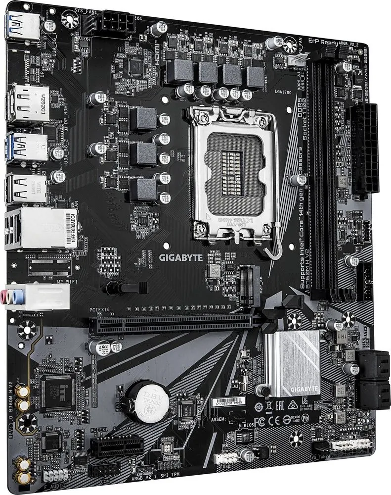 לוח אם Gigabyte B760M H V2 Micro-ATX LGA 1700