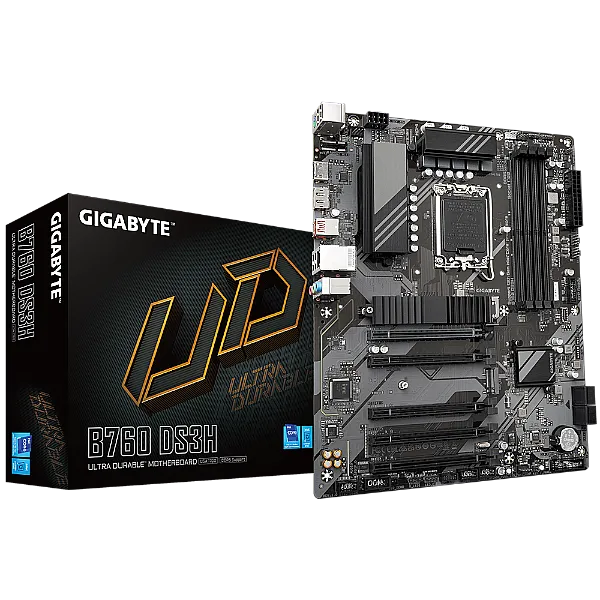 לוח אם Gigabyte B760 DS3H ATX LGA 1700 DDR5