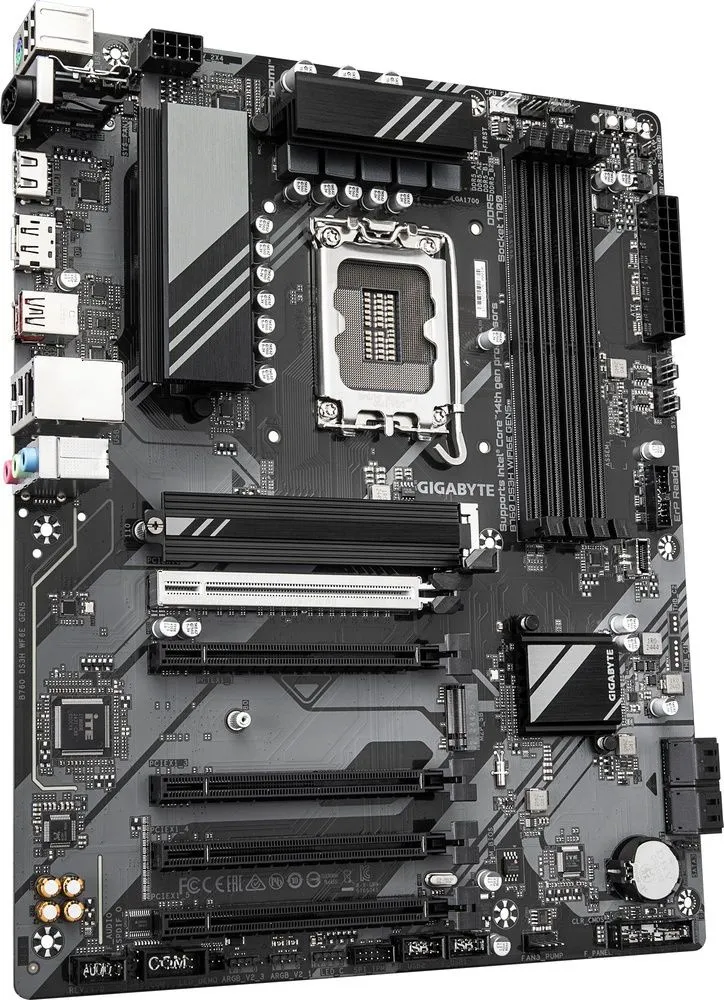 לוח אם Gigabyte B760 DS3H WF6E GEN5 ATX