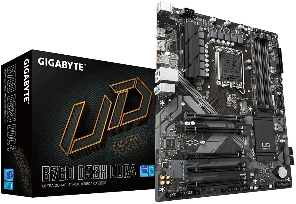 לוח אם Gigabyte B760 DS3H ATX LGA 1700 DDR4