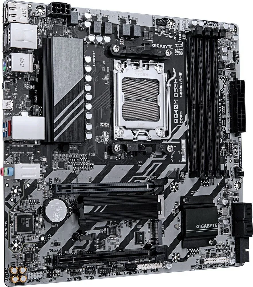 לוח אם Gigabyte B840M DS3H Micro-ATX