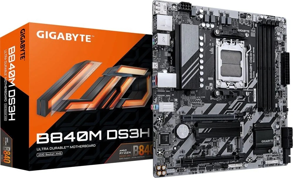 לוח אם Gigabyte B840M DS3H Micro-ATX