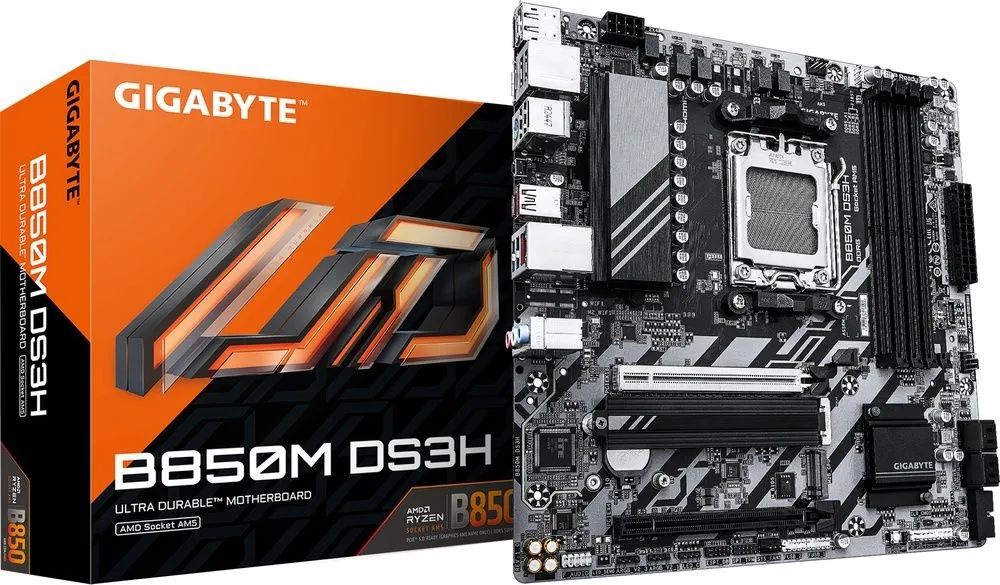 לוח אם Gigabyte B850M DS3H Micro-ATX