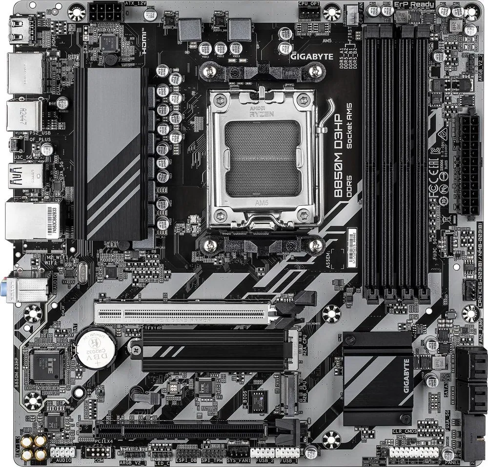לוח אם Gigabyte B850M D3HP Micro-ATX