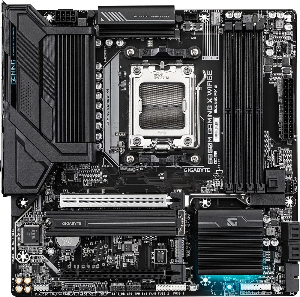 לוח אם Gigabyte B850M GAMING X WF6E Micro-ATX