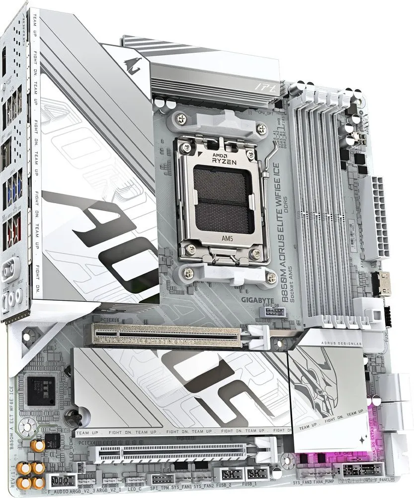 לוח אם Gigabyte B850M A ELT WF6E ICE Micro-ATX