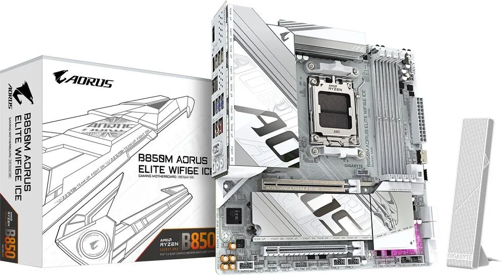לוח אם Gigabyte B850M A ELT WF6E ICE Micro-ATX