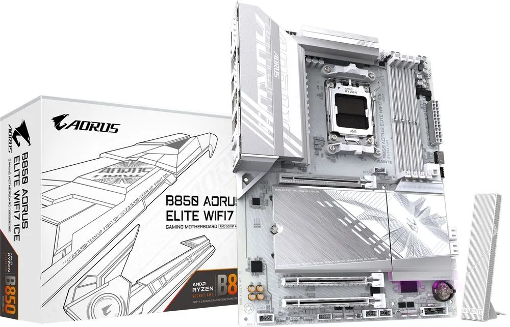 לוח אם Gigabyte B850 A ELITE WF7 ICE ATX