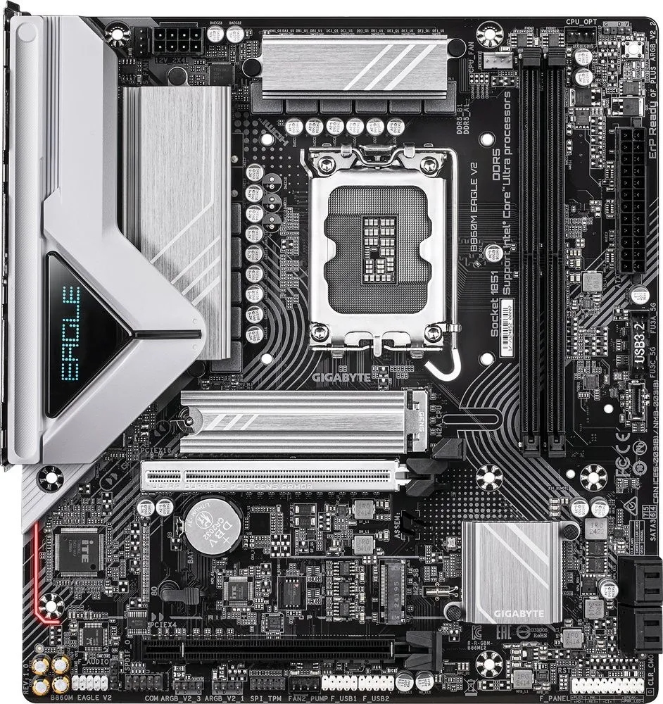 לוח אם Gigabyte B860M EAGLE V2 Micro-ATX