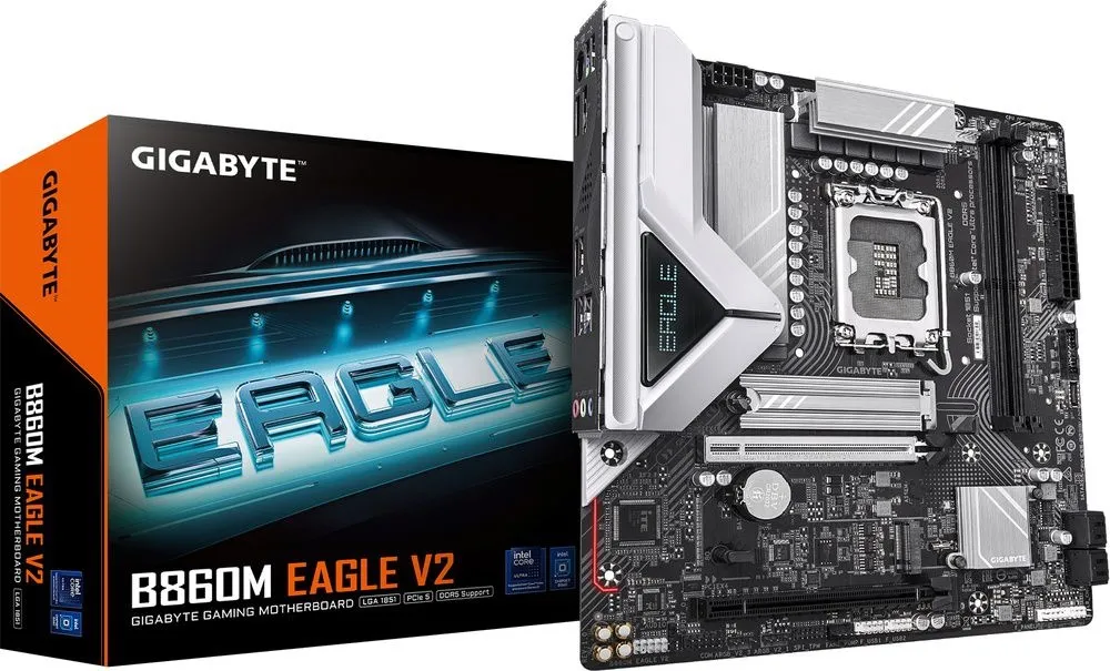 לוח אם Gigabyte B860M EAGLE V2 Micro-ATX